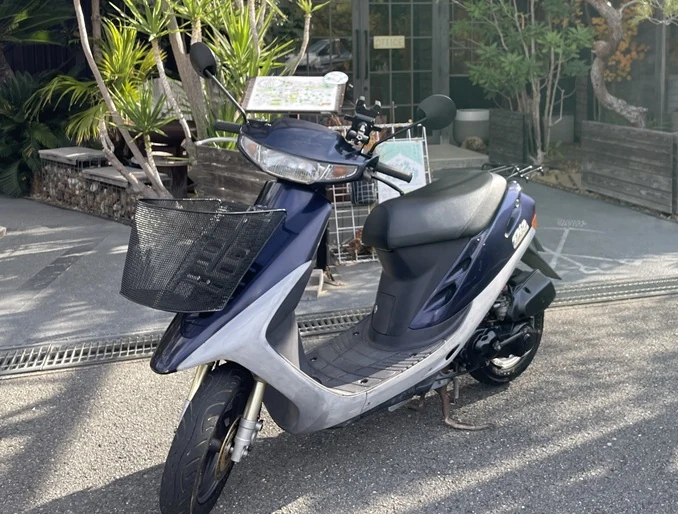 妻が街乗りに使うHonda Super Dio AF27 50cc実用車